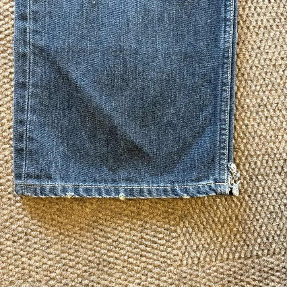 Banana Republic Men’s Jeans Straight Fit Blue Denim Medium Wash Button Fly